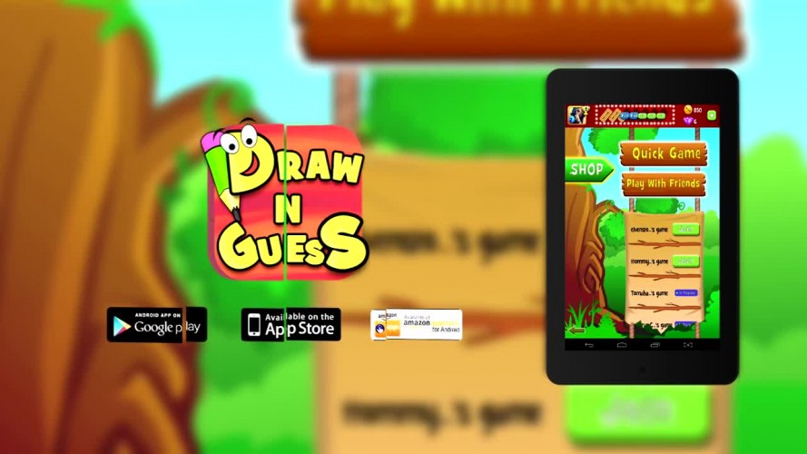 Draw N Guess Multiplayer for Android Opinapp