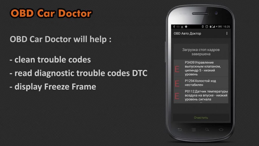 OBD Car Doctor Pro | ELM327 OBD2 per Android - Opinapp